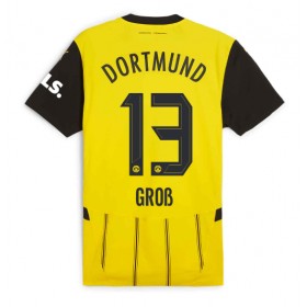 Borussia Dortmund Pascal Gross #13 Hemmakläder 2024-25 Kortärmad